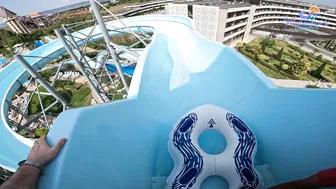 Giant Slalom Water Slide at Aquapark Nessebar, Bulgaria #2