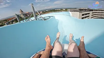 Giant Slalom Water Slide at Aquapark Nessebar, Bulgaria #5