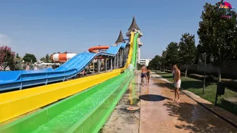 Unseen Secrets: Exploring Europe's Aquaparadise Water Park In Nessebar, Bulgaria. All Waterslides №13 #4