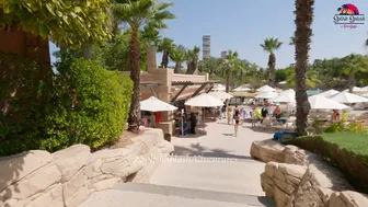 Unseen Secrets: Exploring Dubai's Aquaventure Water Park, All Waterslides, Full Walking Tour #2