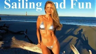 Reflecting on the Crystal Coast - NC- Outer Banks - swimsuit calendar - Sailing and Fun #1