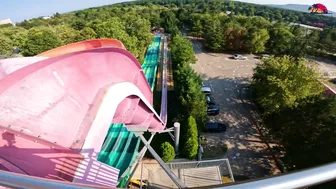 Unseen Secrets: Exploring Albena's Aquamania Water Park in Bulgaria, All Waterslides №6 #4