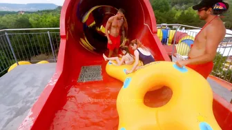 Unseen Secrets: Exploring Albena's Aquamania Water Park in Bulgaria, All Waterslides №6 #5