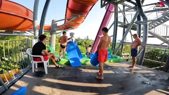 Unseen Secrets: Exploring Albena's Aquamania Water Park in Bulgaria, All Waterslides №6 #8