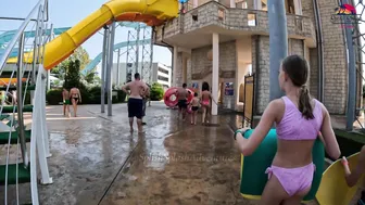 DARE TO TRY? Kamikaze Water Slide at Aquapark Nessebar in Bulgaria, near Sunny Beach #3