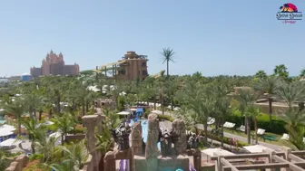 Unseen Secrets: Exploring Dubai's Aquaventure Water Park, All Waterslides, Walking Tour + Lazy River №10 #7