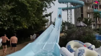 DARE TO TRY? Uphill Water Slide at Aquapark Nessebar in Bulgaria, near Sunny Beach №2 #10