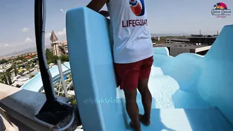 DARE TO TRY? Uphill Water Slide at Aquapark Nessebar in Bulgaria, near Sunny Beach №2 #3