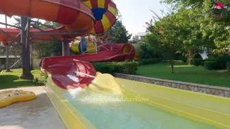 ♥️♥️DARE TO TRY?! Tornado Waterslide at Europe's Albena Aquamania Water Park, BULGARIA №2 #10