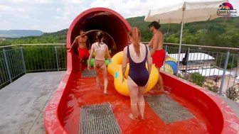 ♥️♥️DARE TO TRY?! Tornado Waterslide at Europe's Albena Aquamania Water Park, BULGARIA №2 #2