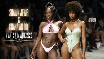 Shawn Jewel & Ghanaian Dol / Beautiful Models Walk Miami Swim Week / Art Hearts Fashion