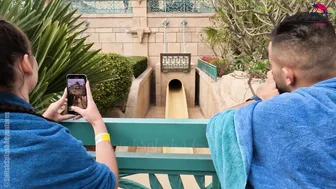 DANGEROUS ♥️♥️ Water Slide at Aquaventure Water Park in Dubai №3 #10