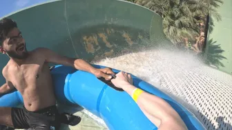 Would You Try This DANGEROUS Family Water Slide at Dubai Aquaventure Water Park? №2 #1