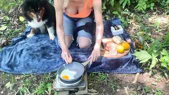 WONDERFUL BREAKFAST IN NATURE - ASMR #7