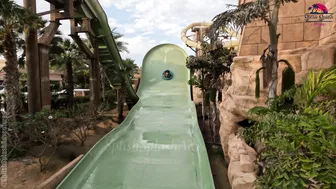 The LONGEST Water Slide in the WORLD at Aquaventure Water Park in Dubai #2