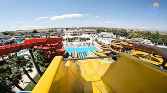 The Lightning Water Slide at Europe's Biggest Aquapark Nessebar #2