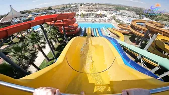 The Lightning Water Slide at Europe's Biggest Aquapark Nessebar #6