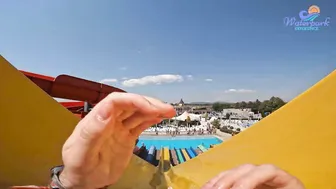 The Lightning Water Slide at Europe's Biggest Aquapark Nessebar #8