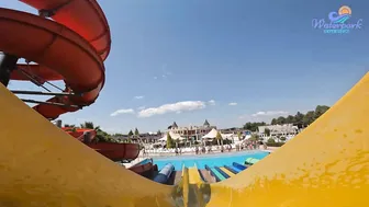 The Lightning Water Slide at Europe's Biggest Aquapark Nessebar #9