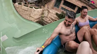 EXTREME Family Water Slide at Aquaventure Water Park in Dubai #8