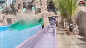 ♥️♥️♥️♥️ Would You Try This FREE FALL Water Slide? Aquaventure Water Park in Dubai №2 #5