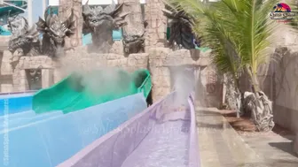 ♥️♥️♥️♥️ Would You Try This FREE FALL Water Slide? Aquaventure Water Park in Dubai №2 #7