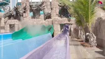 ♥️♥️♥️♥️ Would You Try This FREE FALL Water Slide? Aquaventure Water Park in Dubai №2 #9