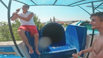 Unveiling Europe's Biggest Water Park Thrill: The Giant Slalom Slide