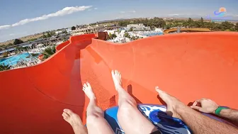 Unveiling Europe's Biggest Water Park Thrill: The Giant Slalom Slide #6