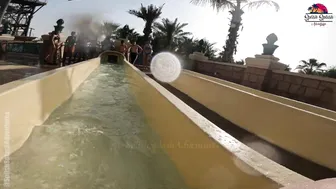 ♥️♥️ Would YOU TRY TRAPDOOR Water Slide at BIGGEST Water Park Aquaventure in Dubai? №2 #9