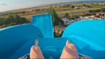 THRILLING Water Slides in EUROPE'S LARGEST Water Park | Aquapark Nessebar Bulgaria 2023