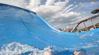 THRILLING Water Slides in EUROPE'S LARGEST Water Park | Aquapark Nessebar Bulgaria 2023 #2