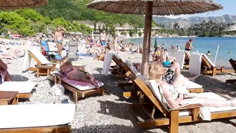 MONTENEGRO 4K♥️♥️Walking on an Montenegrin Beach in Budva and Looking for Trendy Beach Bikinis 4K60 #2