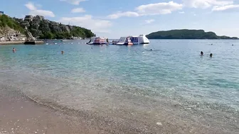 MONTENEGRO 4K♥️♥️Walking on an Montenegrin Beach in Budva and Looking for Trendy Beach Bikinis 4K60 #8