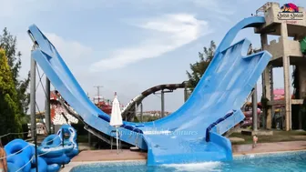 Would you DARE TO TRY? TSUNAMI Water Slide at Aquapark Nessebar in Bulgaria #10