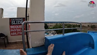 Would you DARE TO TRY? TSUNAMI Water Slide at Aquapark Nessebar in Bulgaria #5