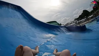 Would you DARE TO TRY? TSUNAMI Water Slide at Aquapark Nessebar in Bulgaria #6