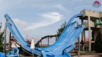 Would you DARE TO TRY? TSUNAMI Water Slide at Aquapark Nessebar in Bulgaria #8