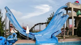 Would you DARE TO TRY? TSUNAMI Water Slide at Aquapark Nessebar in Bulgaria #9