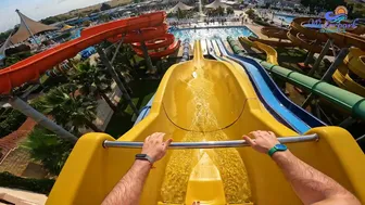 Lightning Water Slide at Aquapark Nessebar