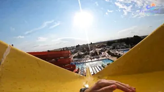 Lightning Water Slide at Aquapark Nessebar #2