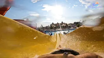 Lightning Water Slide at Aquapark Nessebar #4