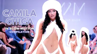 CAMILA CHICA Slow Motion (Compilation) / Best Of 2023 / Miami Swim Week The Shows