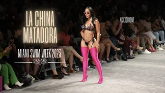 La China Matadora In Slow Motion / Miami Swim Week 2023 / 4K Exclusive