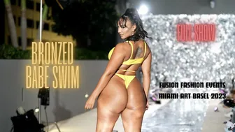 Bronzed Babe Swim Full Show / Fusion Fashion Events / Miami Art Basel 2023