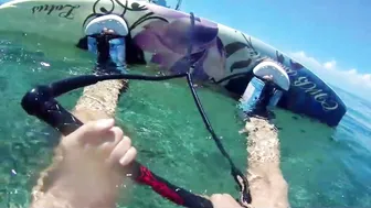 Girl Wake Boards behind a Sailboat♥️!! Florida Keys - Sailing and Fun (see description below) #3