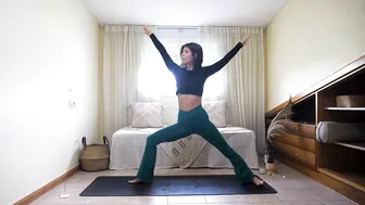 Evening Workout Routine: Quick 1-Minute Basics for Beginnerswith Coco Yoga #6