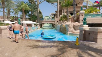 Unseen Secrets: Exploring Dubai's Aquaventure Water Park, All Waterslides, Walking Tour + Lazy River №12 #4