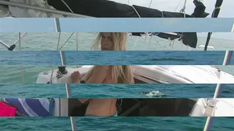 She's in the shower again and into the Abyss - Sailing adventures with Sailing and Fun #3