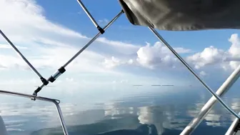 Water Water Everywhere! Gorgeous water/reef visit - sandbar search - Florida Keys - Sailing and Fun #8